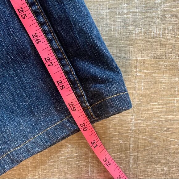 Lands’ End Wide Leg Jeans Men’s 34x30 Relaxed Fit Slightly Tapered Classic Jean - Picture 10 of 10